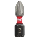 Screwdriverbit 1/4´´ ShW 2 pcs PH2x25, Milwaukee