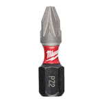 Screwdriverbit 1/4´´ ShW 2 pcs PZ2x25, Milwaukee
