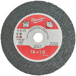 Cut-off wheel PRO+ 5pcs 76x1/10mm, Milwaukee