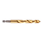 Metal drill bit Red HEX Shockwave HSS-G TiN 10,2mm, Milwaukee