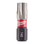 Screwdriverbit 1/4´´ ShW 2 pcs TXBO40x25, Milwaukee