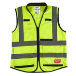 HI-VIS VEST PREMIUM YELLOW 2XL, Milwaukee