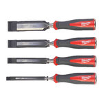 Beveled Edge Chisels Set - 4 pcs, Milwaukee