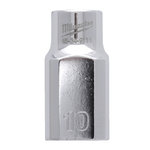 Drive Socket Metric Standard 1/2 10mm, Milwaukee