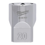 Drive Socket Metric Standard 1/2 20mm, Milwaukee