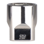Drive Socket Metric Standard 1/2 27mm, Milwaukee