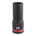 Impact socket 1/2 ´´, ShW, deep 17 mm, Milwaukee