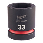 Impact socket 1´´, STD 33 mm, Milwaukee