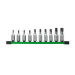 Drive Torx Bit Socket Set 3/8" 10 pcs, Milwaukee