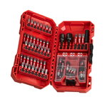 Uzgaļu komplekts 1/4´´, Shockwave, 70 gab., Milwaukee
