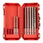 Hammer drill bits set SDS-Plus MX4 7pcs, Milwaukee