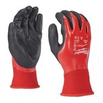 Gloves Fully dip, cut level A L/9, Milwaukee