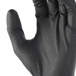 Disposable gloves, nitrile, black, 50 pcs/pack M/8, Milwaukee
