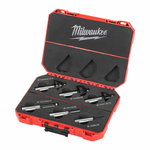 Router bit set, 12 mm shank, 6 pcs, Milwaukee