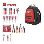 PACKOUT Backpack Electrician Set 76pc, Milwaukee