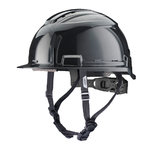 BOLT100 Black Vented+EN397 Chinstrap, Milwaukee