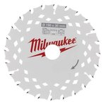Saw blade for wood CSB P W 190x30x1.8mm Z=24 ATB, Milwaukee