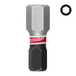 SHOCKWAVE™ IMPACT DUTY skrūvgriežu uzgaļi 8mmx25mm - 3 gab., Milwaukee
