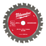 Blade for M18 FUEL™ steel pipe cutter,24 teeth 115 x 12 x 1,6 mm, Milwaukee
