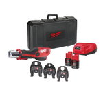 Battery pipe presstool M12 HPT-202C M-SET, kitbox, Milwaukee