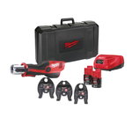Akumulatora cauruļu prese M12 HPT-202C U-SET, koferī, Milwaukee