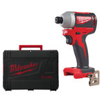 Iskevä akkuruuvinväännin M18 BLID2-0X, runko, salkku, Milwaukee