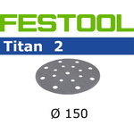 Šlifavimo diskai STF D150/16 P360 TI2/100 100 vnt,, Festool