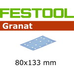 Šlif. popierius Granat STF 80x133mm P400, Festool