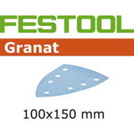 Sanding paper GRANAT / Delta 100x150/7 / P40 / 50pcs, Festool
