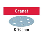 Velcro grinding disc Granat 6 holes 50pcs 90mm P60, Festool