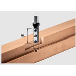 Wepla rievu garenfrēzmašīna HW S12 D16/50 WP, Festool