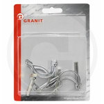 Set of linch pins for tubes 6 - 40-36, Granit
