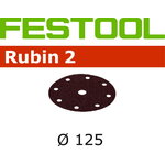 Velcro grinding disc Rubin 2 90 holes 50pcs 125mm P40, Festool