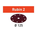 Velcro grinding disc Rubin 2 90 holes 50pcs 125mm P180, Festool