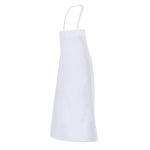 Apron w logo, white, VELILLA