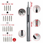 Electric rechargeable precision screwdriver, KS Tools