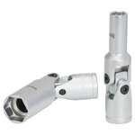 Glowplug socket, short, 75mm, 3/8", 8mm, KS Tools