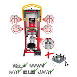 Pressurised air stand spring compressor incl. adapter plate, KS Tools