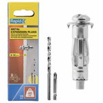 Hollow wall anchor for 6-16 mm wall thickness, 40 kg load, Rapid