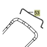 Link, rod WG779E, WG779E.1, WG779E.2, Worx