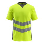 HiVis T-krekls Sandwell, dzeltens/tumši pelēks, 4XL, Mascot