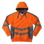 Corby SWEATSHIRT HI_VIS orange/dark anthracite 4XL, Mascot