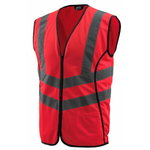 Wingate traffic vest HI-VIS red XL, Mascot