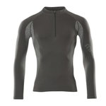 Termoveļa, krekls Valongo, ar rāvējslēdzēju, gaiši pelēks, 4XL-5XL, Mascot