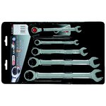 Kombinēto sprūdatslēgu komplekts GEARplus 5/16´´-3/4´´, 5gab, KS Tools