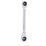 GEARplus Double ring ratchet spanner, E6xE8, KS Tools