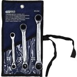 Dubulto sprūdrata atslēgu komplekts 4in1 GEAR plus, 3 gab., KS Tools