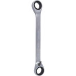GEARplus reversing double ratchet ring spanner, 17x19mm, KS Tools