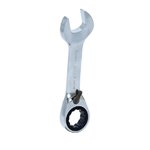 GEARplus combination ratcheting spanner, stubby, 16mm, KS Tools