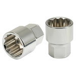Socket 12kant 18mm, Gear+, go-throgh, hexagon tail, KS Tools